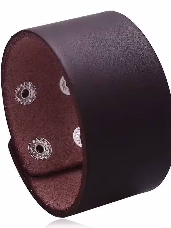 Pulsera Vintage Cuero Genuino