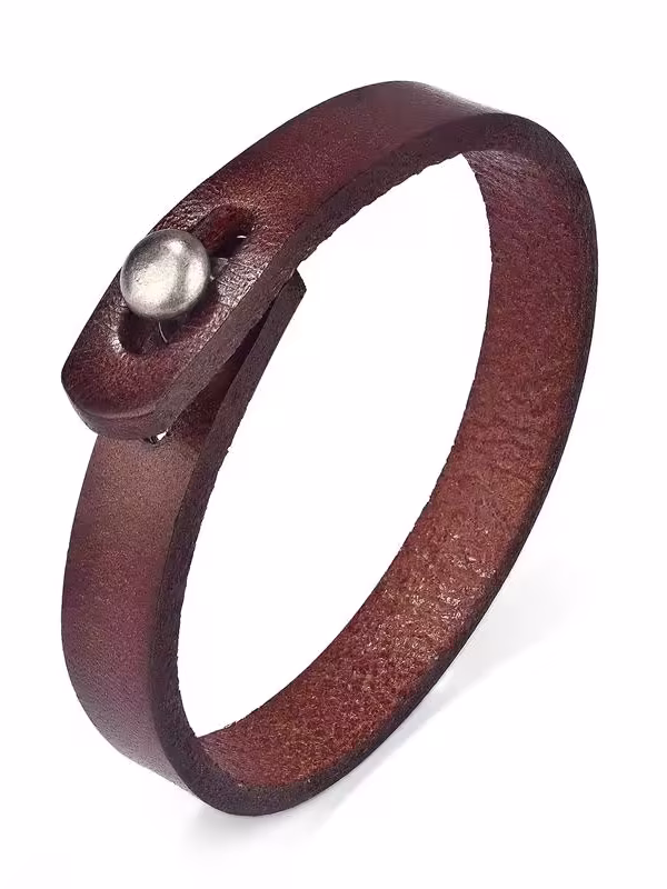 Pulsera Vintage Cuero Genuino